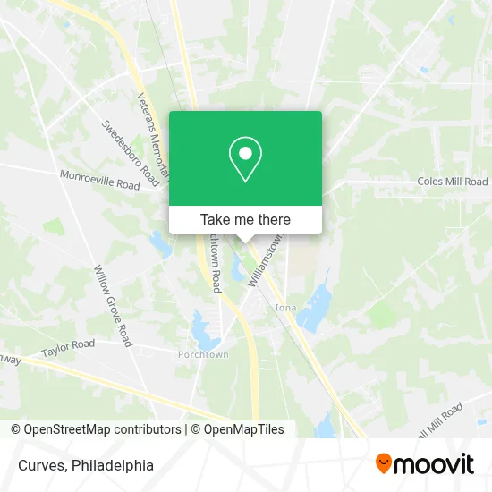 Curves map