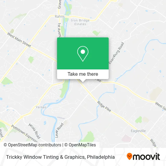 Trickky Window Tinting & Graphics map