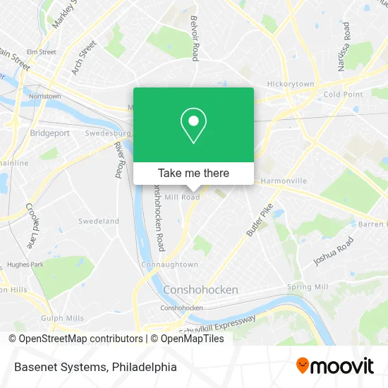 Basenet Systems map