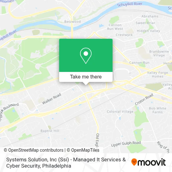 Systems Solution, Inc (Ssi) - Managed It Services & Cyber Security map