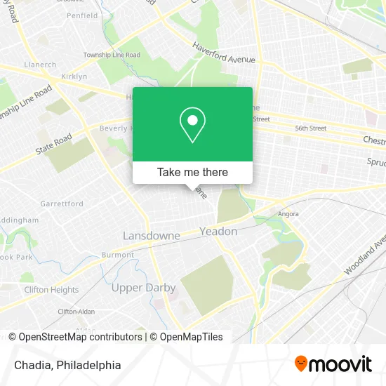 Chadia map