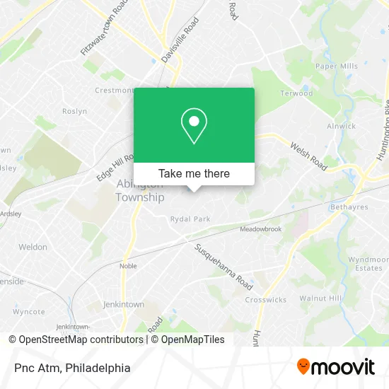 Pnc Atm map