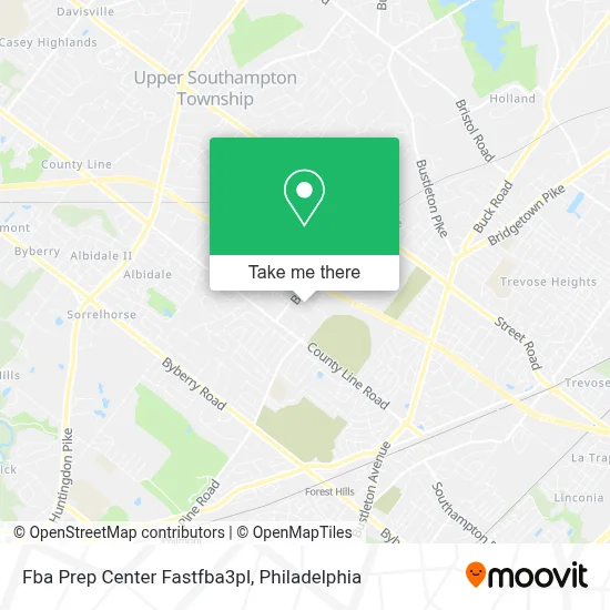 Fba Prep Center Fastfba3pl map