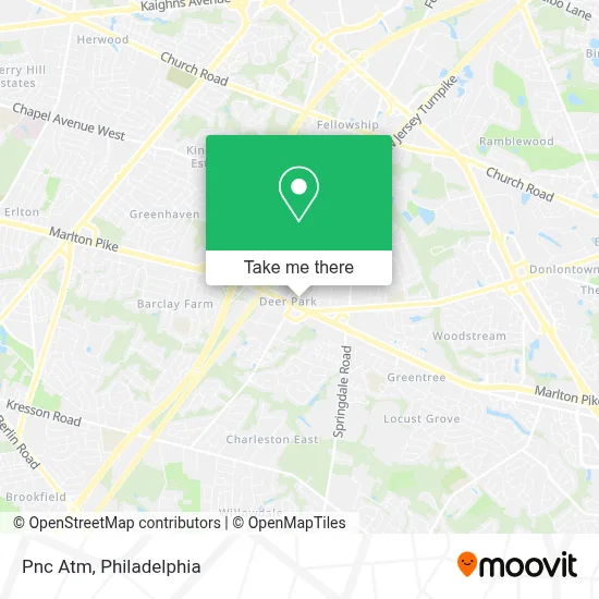 Pnc Atm map