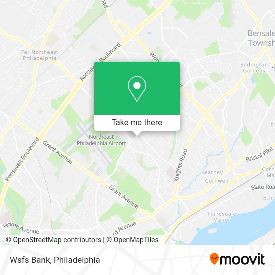 Wsfs Bank map