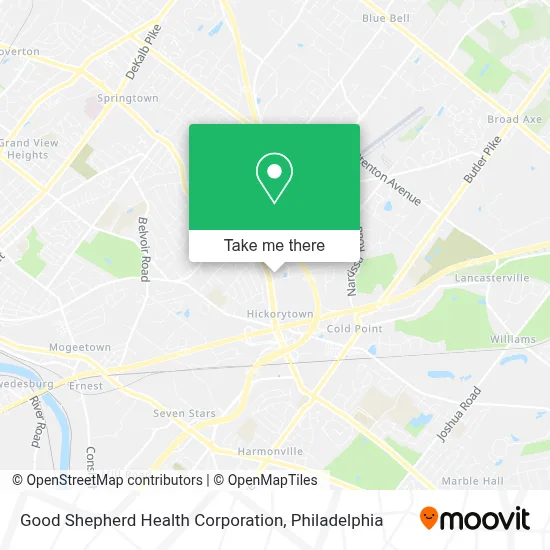 Good Shepherd Health Corporation map