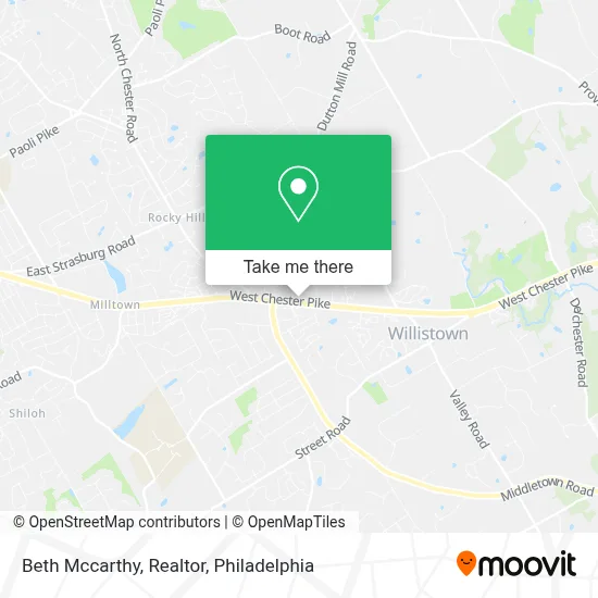 Beth Mccarthy, Realtor map