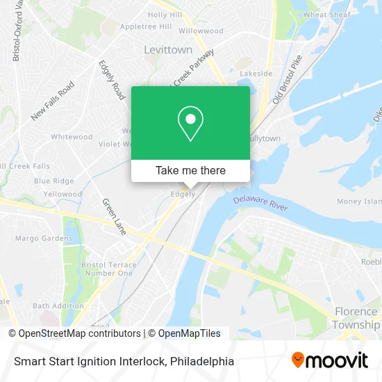 Smart Start Ignition Interlock map