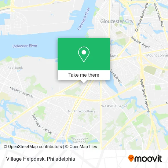 Village Helpdesk map