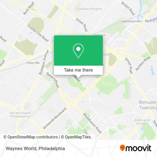 Waynes World map