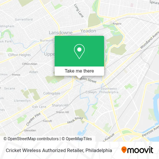 Cricket Wireless Authorized Retailer map