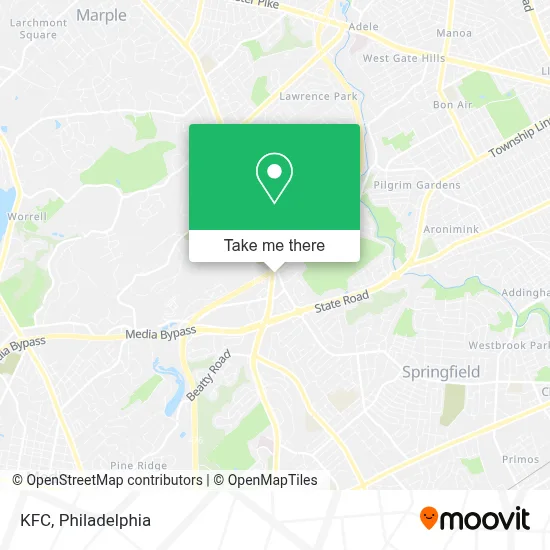 Kfc map