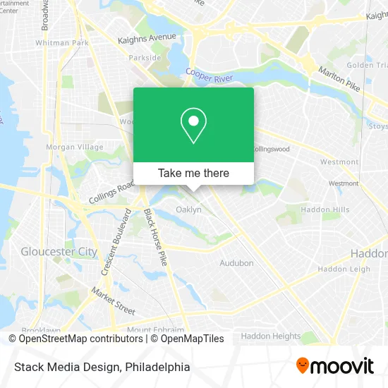 Stack Media Design map