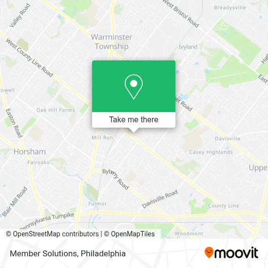 Member Solutions map