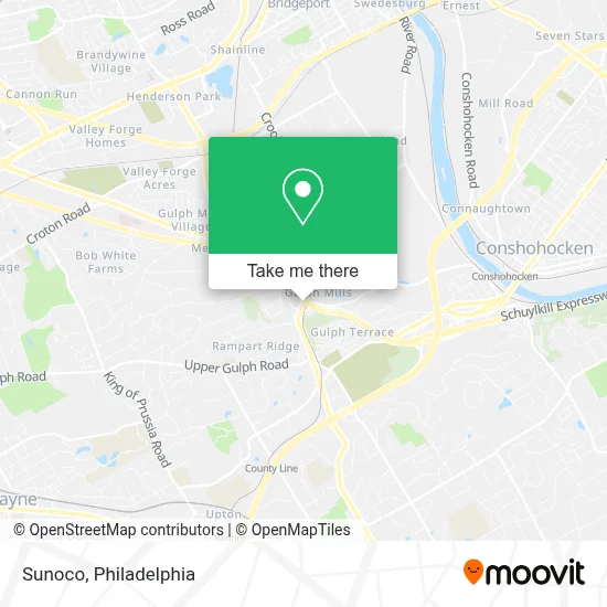 Sunoco map