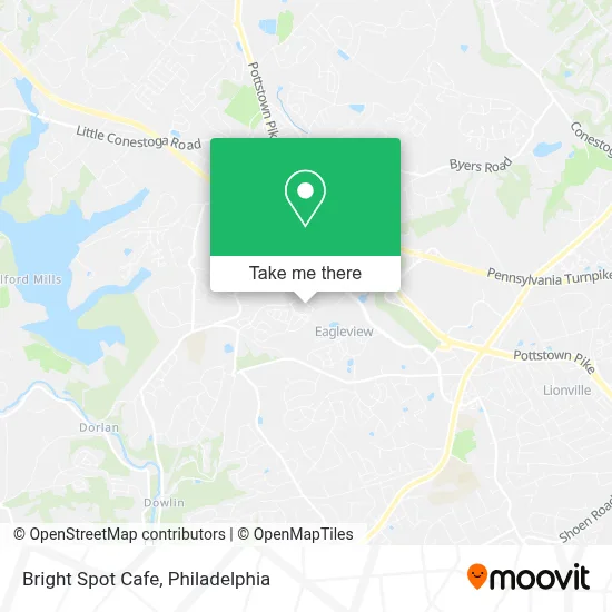 Bright Spot Cafe map