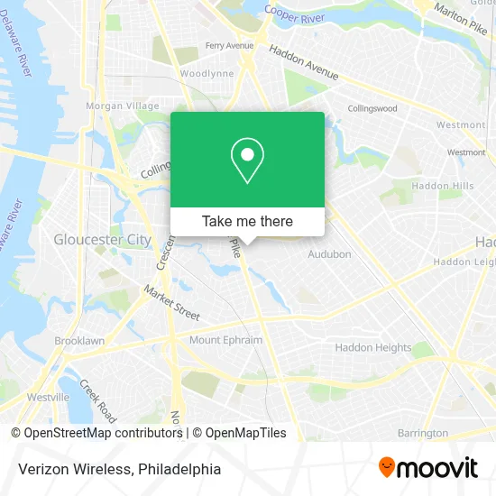 Verizon Wireless map