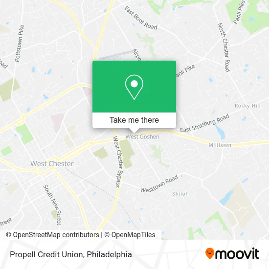 Propell Credit Union map