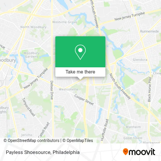 Payless Shoesource map