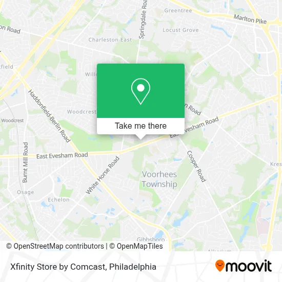 Xfinity Store by Comcast map