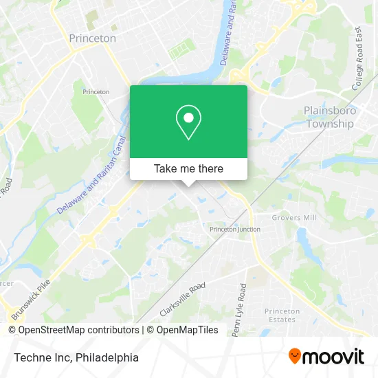 Techne Inc map