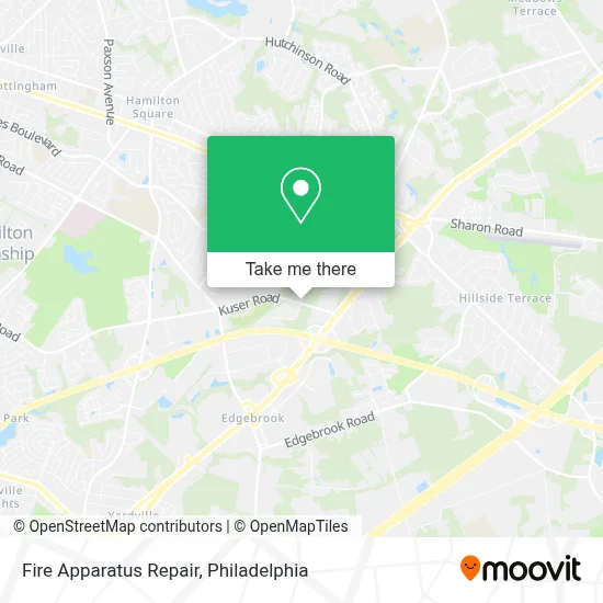 Fire Apparatus Repair map