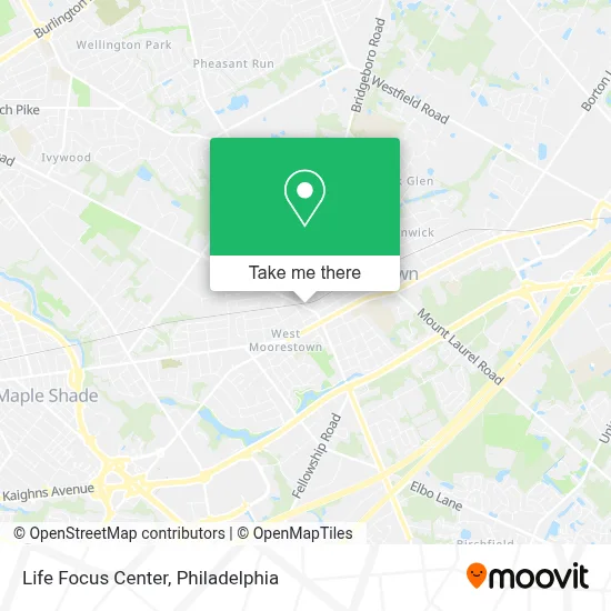 Life Focus Center map
