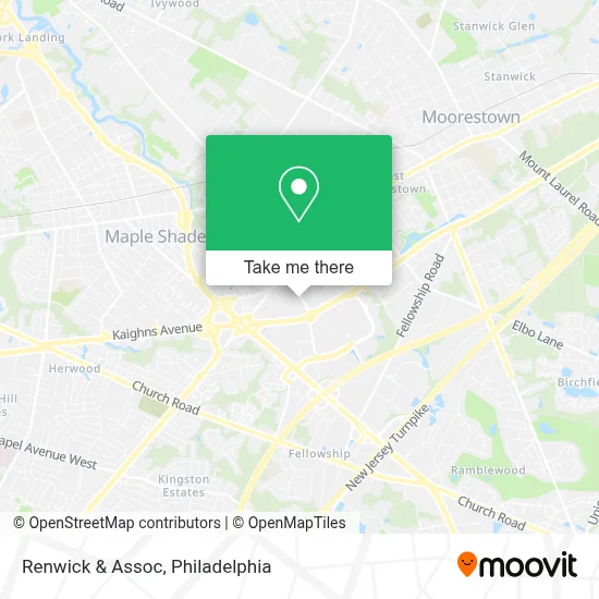 Renwick & Assoc map