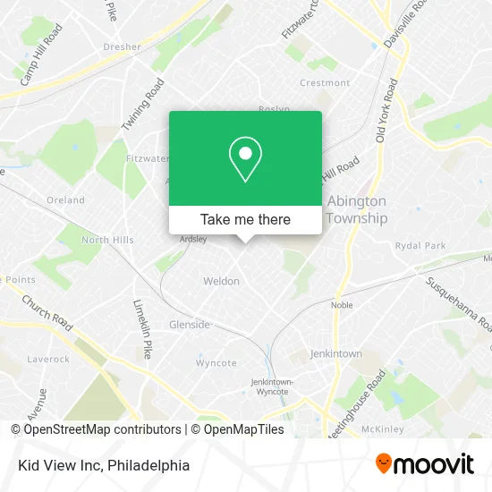 Kid View Inc map