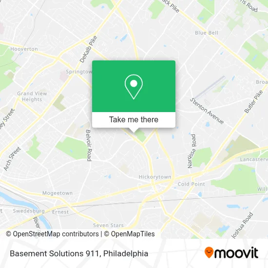 Basement Solutions 911 map