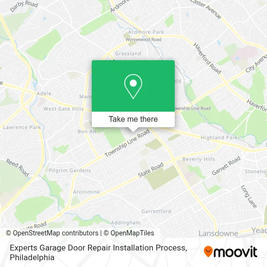 Experts Garage Door Repair Installation Process map