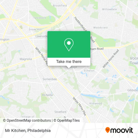 Mr Kitchen map