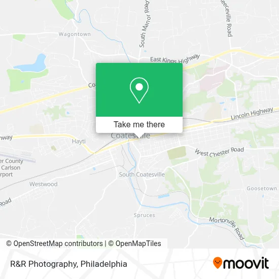 R&R Photography map