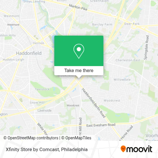 Xfinity Store by Comcast map