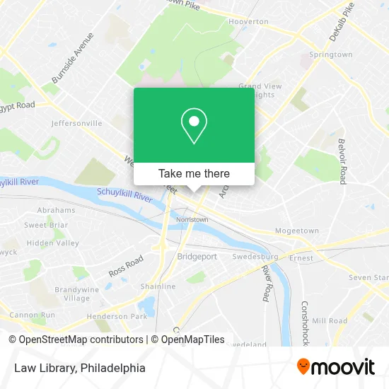 Law Library map