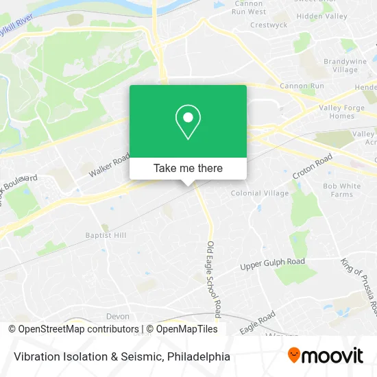 Vibration Isolation & Seismic map