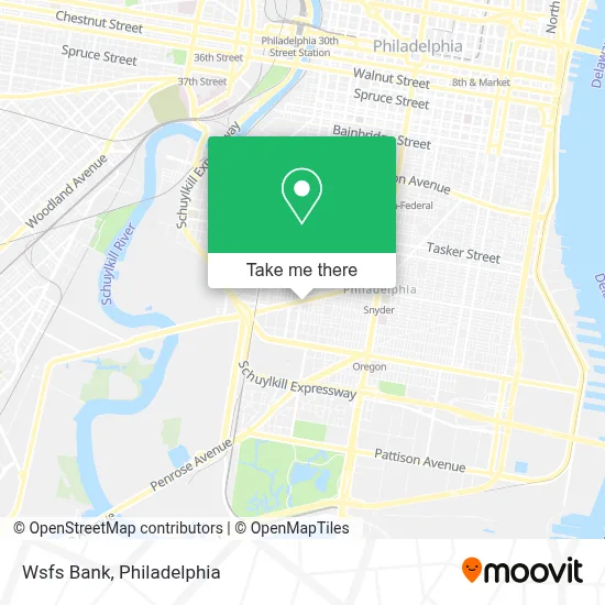 Wsfs Bank map