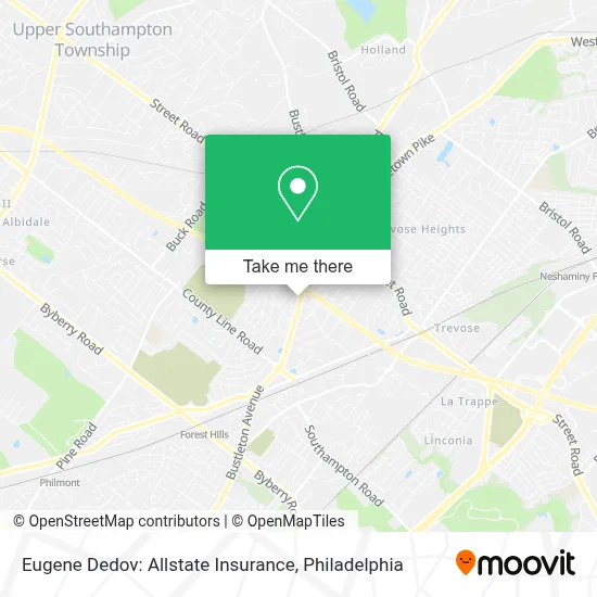 Eugene Dedov: Allstate Insurance map