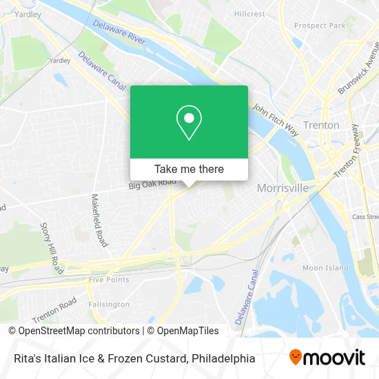 Rita's Italian Ice & Frozen Custard map