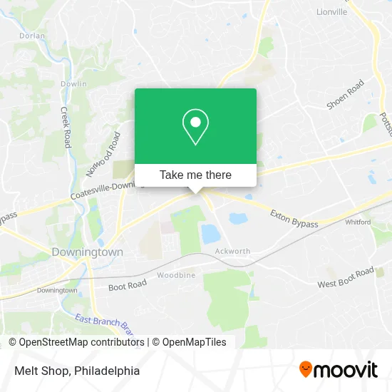 Melt Shop map