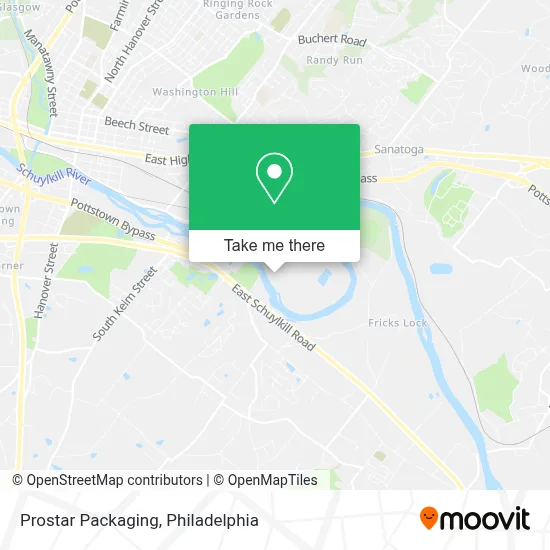 Prostar Packaging map