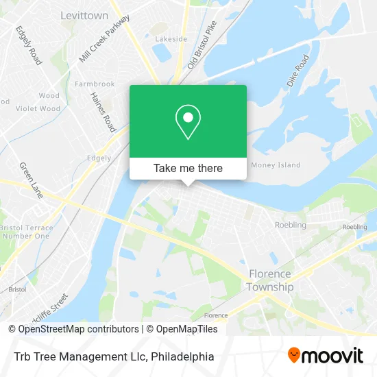 Trb Tree Management Llc map
