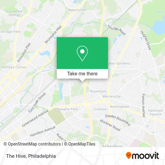 The Hive map