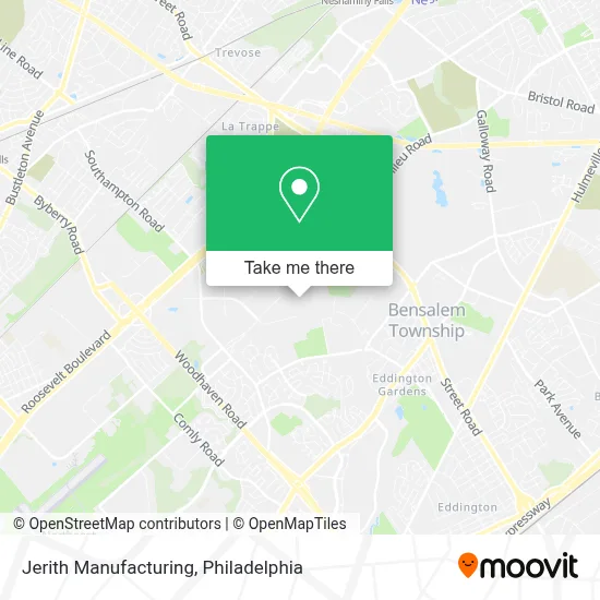 Jerith Manufacturing map