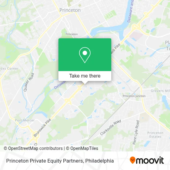 Princeton Private Equity Partners map