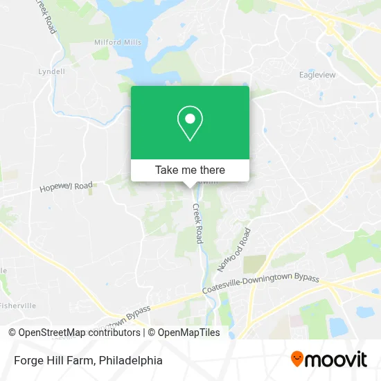 Forge Hill Farm map