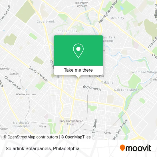 Solarlink Solarpanels map