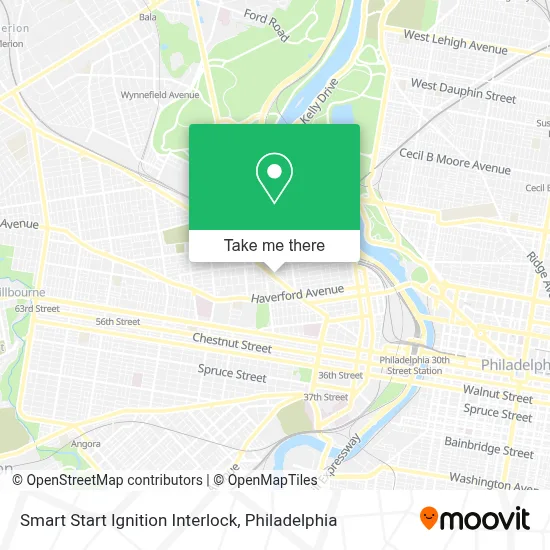 Smart Start Ignition Interlock map