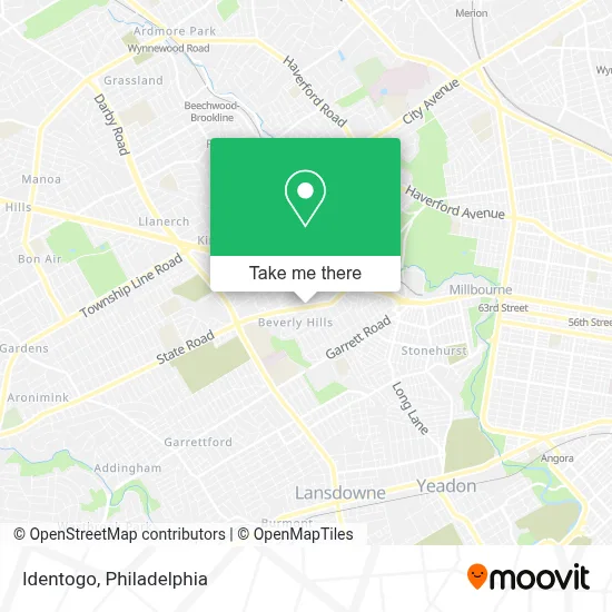 Identogo map