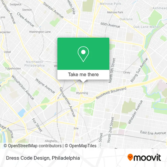 Dress Code Design map
